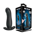 MR PLAY Prostate Massager - Black USB Rechargeable Prostate Massager with Flicking Tip - Just for you desires