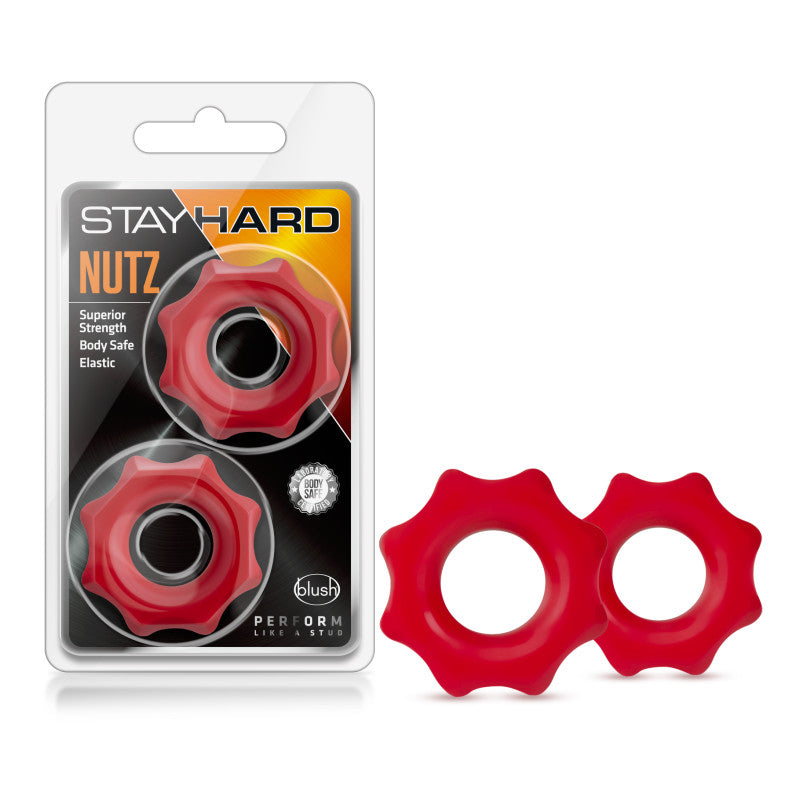 Stay Hard Nutz -  Cock Rings - Set of 2 - Just for you desires