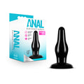 Anal Adventures Pleasure Plug - Black 10.8 cm (4.25'') Butt Plug - Just for you desires