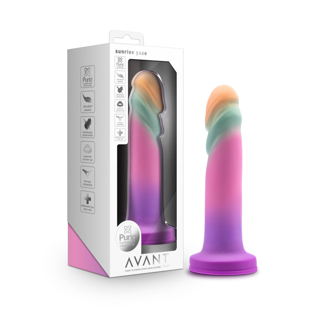 Avant - Sunrise Gaze - Sherbet 19 cm Dildo - Just for you desires