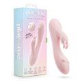 Play With Me - Fairy Flutter - Pink 19.7 cm USB Rechargeable Rabbit Vibrator - Just for you desires