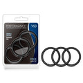 Performance VS3 Pure Premium Silicone Cockrings -  Large Cock Rings - Set of 3 - Just for you desires