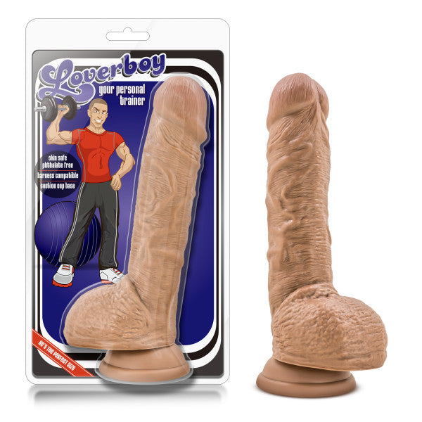Coverboy - Your Personal Trainer - Brown 22.9 cm (9'') Dong - Just for you desires