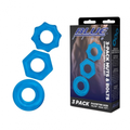 3 Pack Nuts & Bolts Stretch Cock Ring Set - Just for you desires