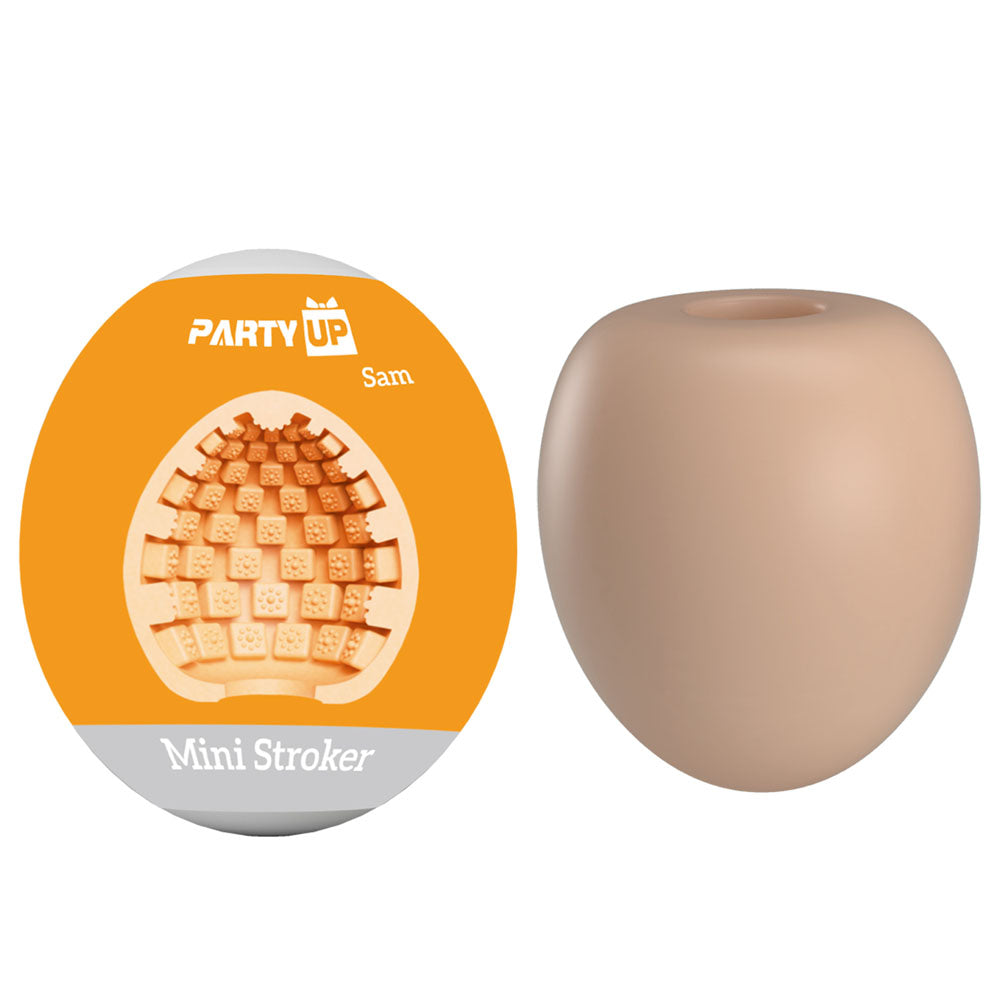 Party Up SAM Mini Stroker - Flesh Mini Stroker - Just for you desires