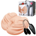 CRAZY BULL Vibrating Spread Torso - Flesh Vibrating Spread Torso Masturbator - Just for you desires