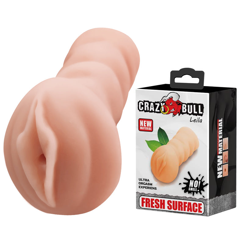 CRAZY BULL LEILA Vagina Stroker - Flesh Vagina Stroker - Just for you desires