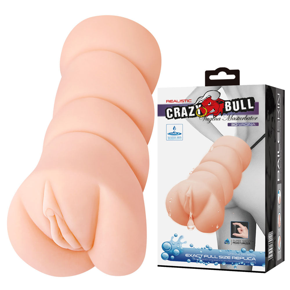 CRAZY BULL Vagina Stroker - Flesh Vagina Stroker - Just for you desires