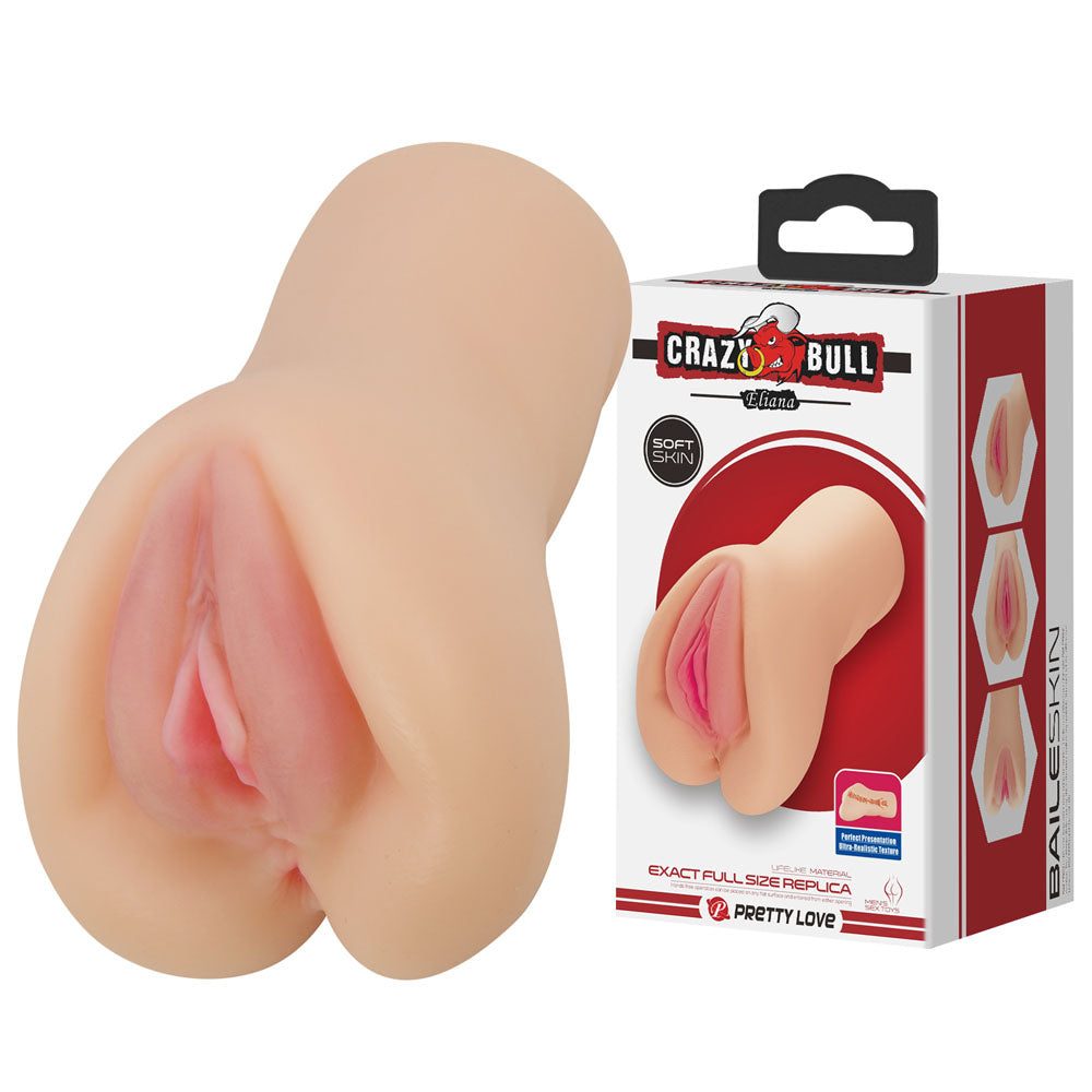 CRAZY BULL ELIANA Vagina Stroker - Flesh Vagina Stroker - Just for you desires