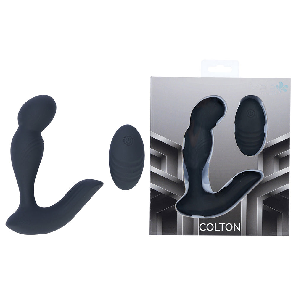 Maia COLTON -  -  USB Rechargeable Vibrating Prostate Massager with Wireless Remote - Just for you desires