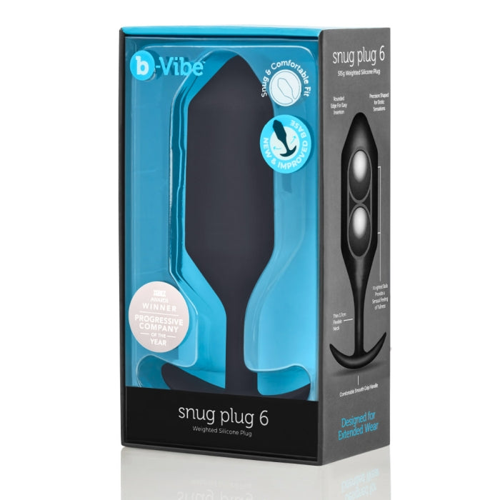 B Vibe Snug Plug 6 Black