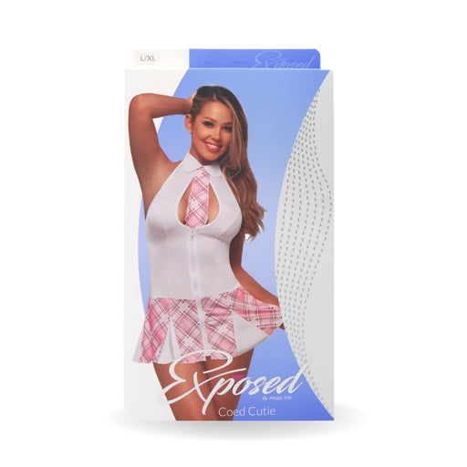 Coed Cutie Plaid L/Xl - Just for you desires