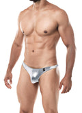 Cut For Men Thong Silver Large - Just for you desires