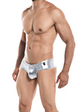 Cut For Men High Cut Cheeky Brief Silver Small - Just for you desires