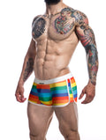 Cut For Men Athletic Trunk Rainbow L - Just for you desires
