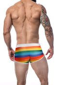 Cut For Men Athletic Trunk Rainbow Xl - Just for you desires