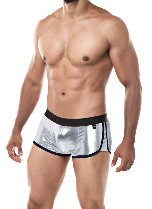 Cut For Men Athletic Trunk Silver Large - Just for you desires