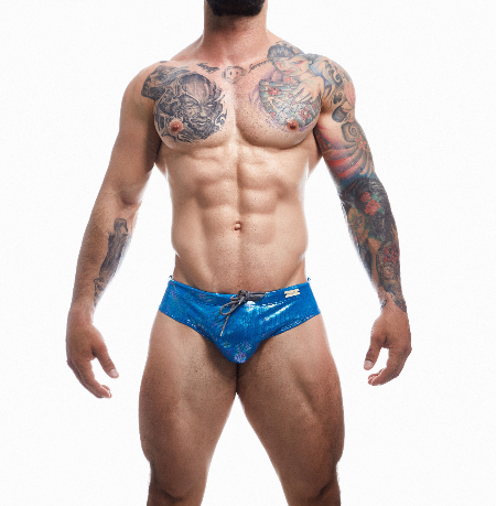 Cut For Men Emerald Swimwear Brief Blue Small - Just for you desires