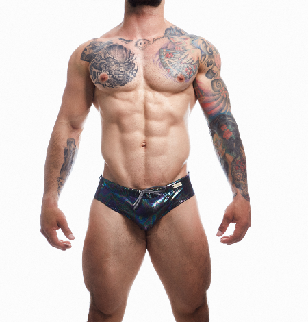 Cut For Men Emerald Swimwear Brief Midnight Large - Just for you desires