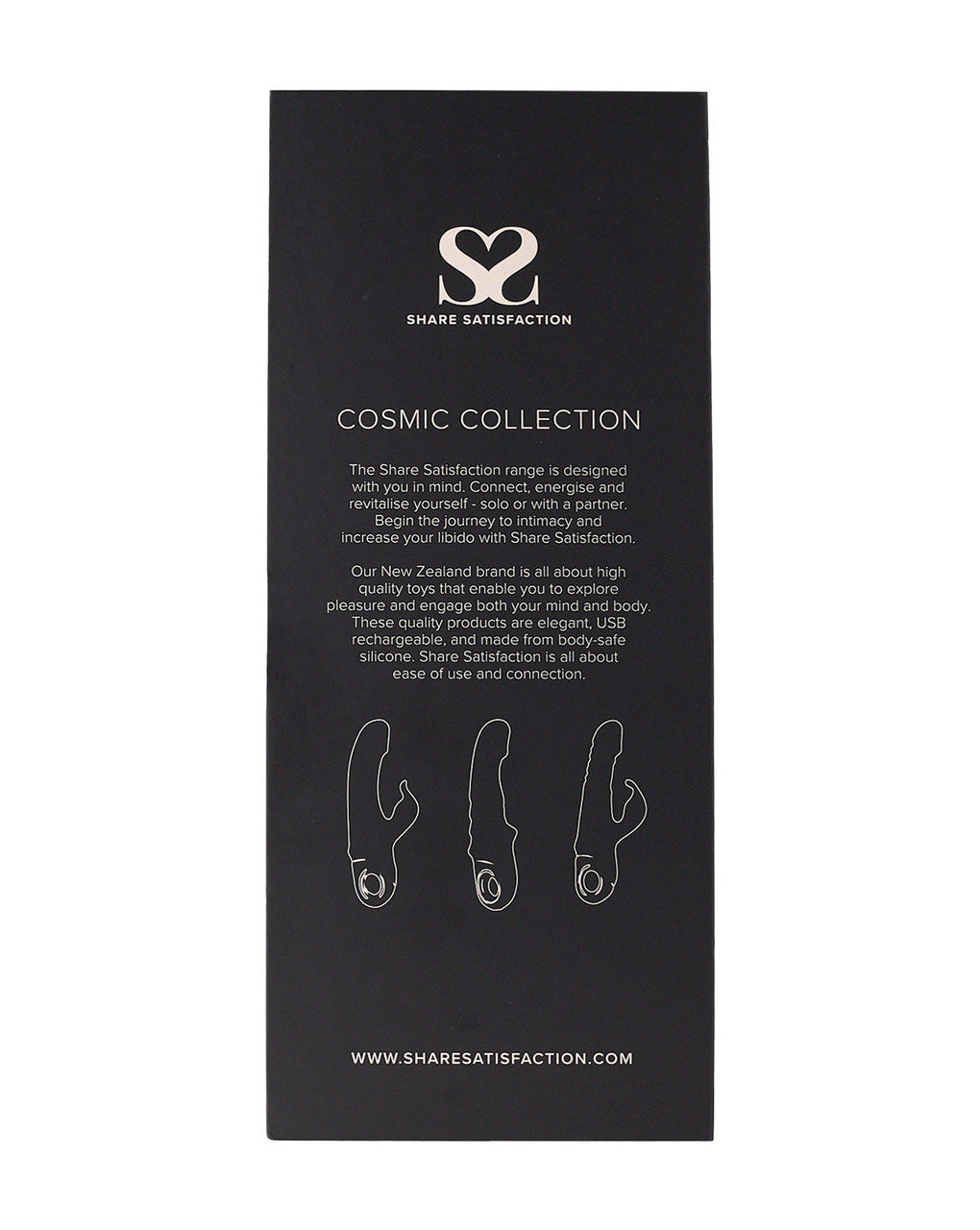 272814 - Share Satisfaction Cosmic Vibrating Dildo - Just for you desires