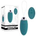 Evolved OVAL OFFICE - Green 8.5 cm USB Rechargeable Wireless Egg with Remote Control - Just for you desires