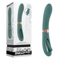Evolved CHICK FLICK - Olive Green 24 cm USB Rechargeable Vibrator with Flicking Tip - Just for you desires