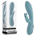 Evolved BOSS BUNNY - Baby Blue 20.1 cm USB Rechargeable Rabbit Vibrator - Just for you desires