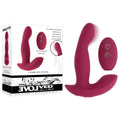 Evolved COME ON OVER - Burgundy Red 15.9 cm USB Rechargeable Vibrator with Wireless Remote - Just for you desires