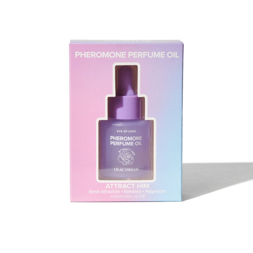 Eye Of Love Love In Bloom Lilac Dream Pheromone Perfume Oil - 20ml - Vanilla Scented Pheromone Perfume Oil for Women to attract Men - 20 ml Dropper - Just for you desires