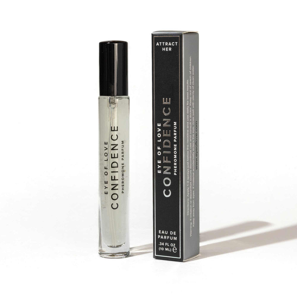 Eye Of Love Confidence Pheromone Cologne - 10 ml - Citrus Musk Scented Pheromone Cologne for Men to attract Women - 10 ml Spray - Just for you desires
