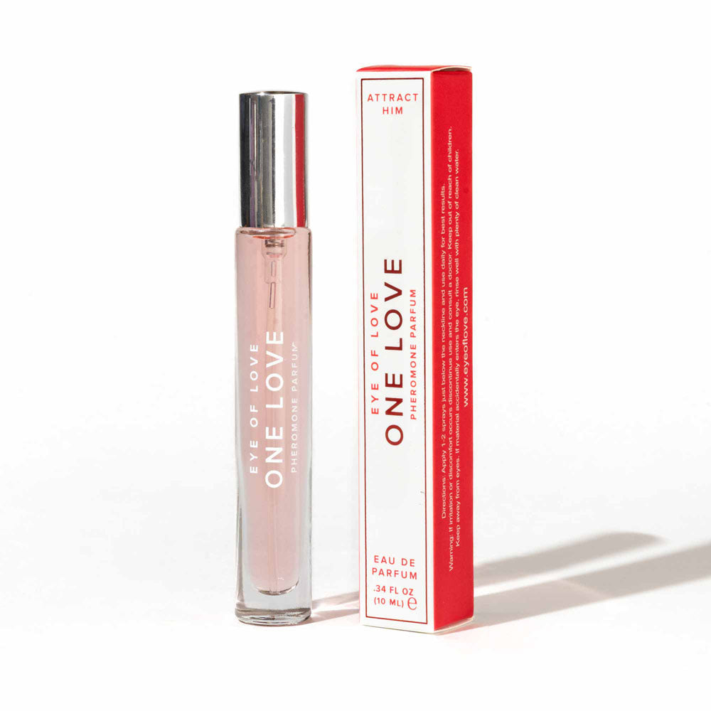 Eye Of Love One Love Pheromone Perfume - 10 ml - Rose Scented Pheromone Perfume for Women to attract Men - 10 ml Spray - Just for you desires