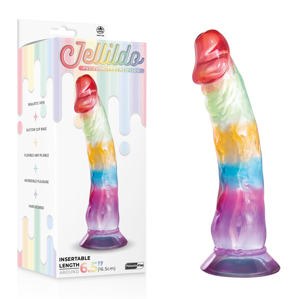 Jellido 16.5cm Dildo - Clear  16.5 cm Dildo - Just for you desires