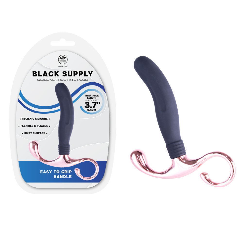 Supply - 9.4 cm Silicone Prostate Plug -  9.4 cm Silicone Prostate Plug - Just for you desires