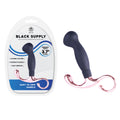 Black Supply - 9.4 cm Silicone Prostate Plug - Black 9.4 cm Silicone Prostate Plug - Just for you desires