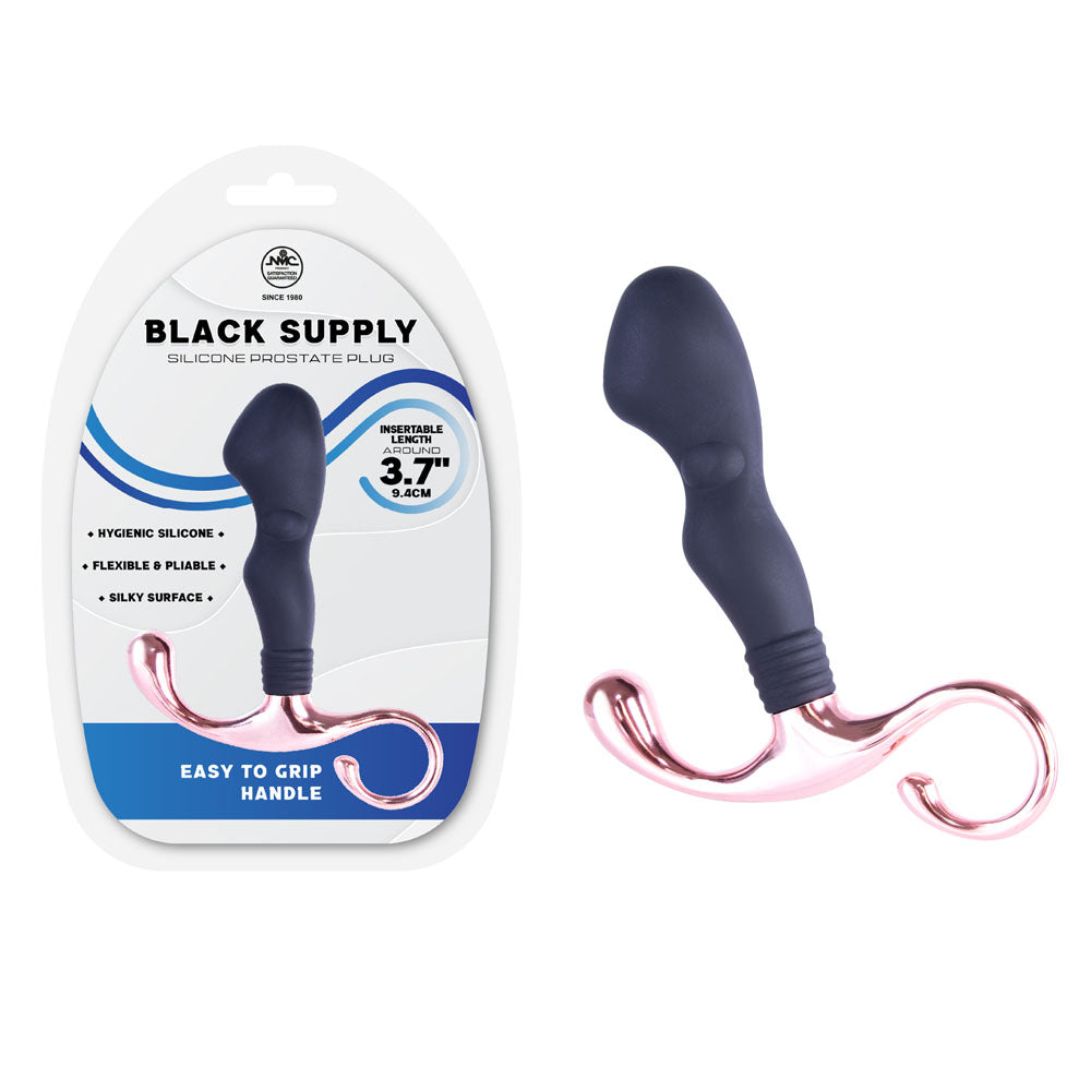 Supply - 9.4 cm Silicone Prostate Plug -  9.4 cm Silicone Prostate Plug - Just for you desires