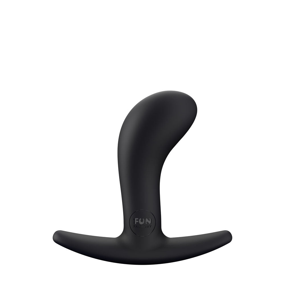 Fun Factory BOOTIE S black - Black 7.6 cm Small Butt Plug - Just for you desires