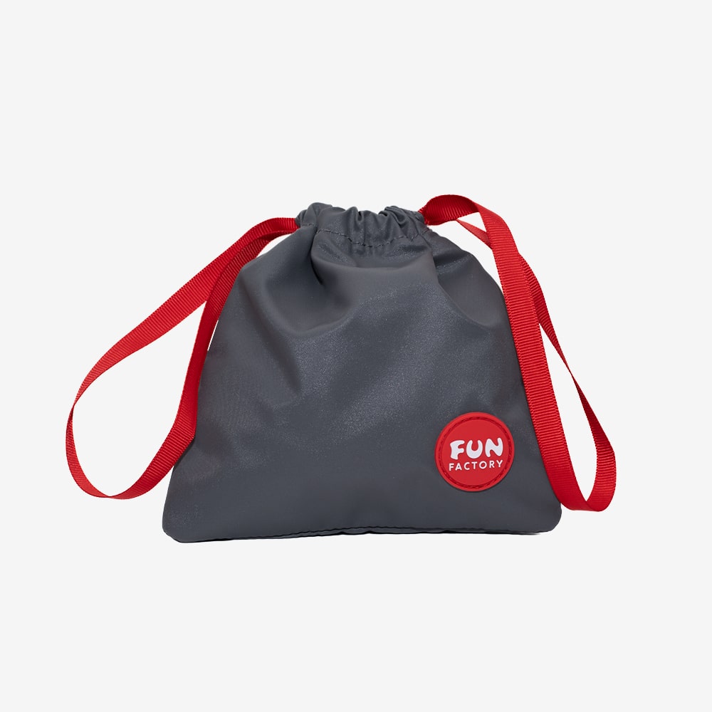 Fun Factory TOYBAG S grey - Grey Discreet Storage Bag - Small - Just for you desires