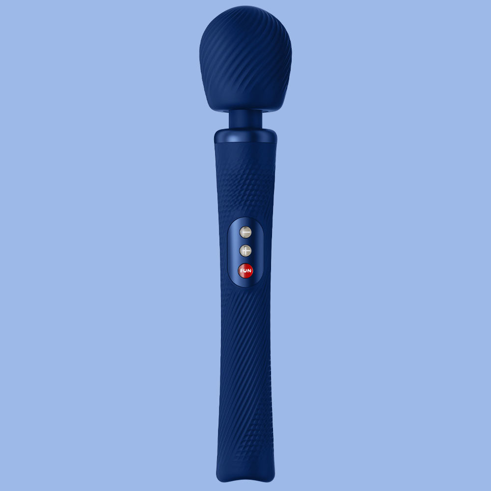 Fun Factory VIM midnight blue - Midnight Blue 31.3 cm USB Rechargeable Massager Wand - Just for you desires