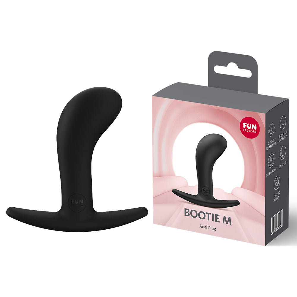 Fun Factory BOOTIE M  -  9.4 cm Medium Butt Plug - Just for you desires