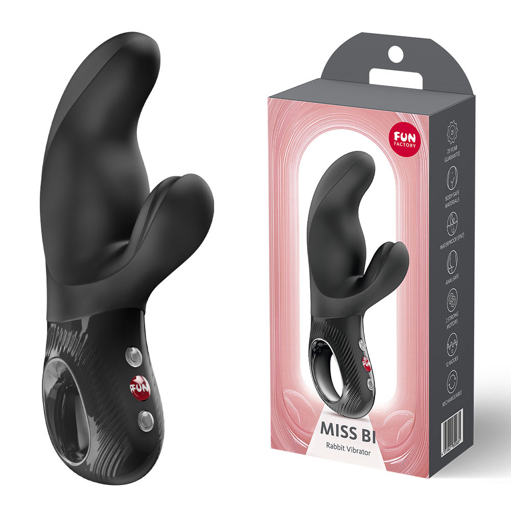 Fun Factory MISS BI  -  17 cm USB-C Rechargeable Vibrator - Just for you desires