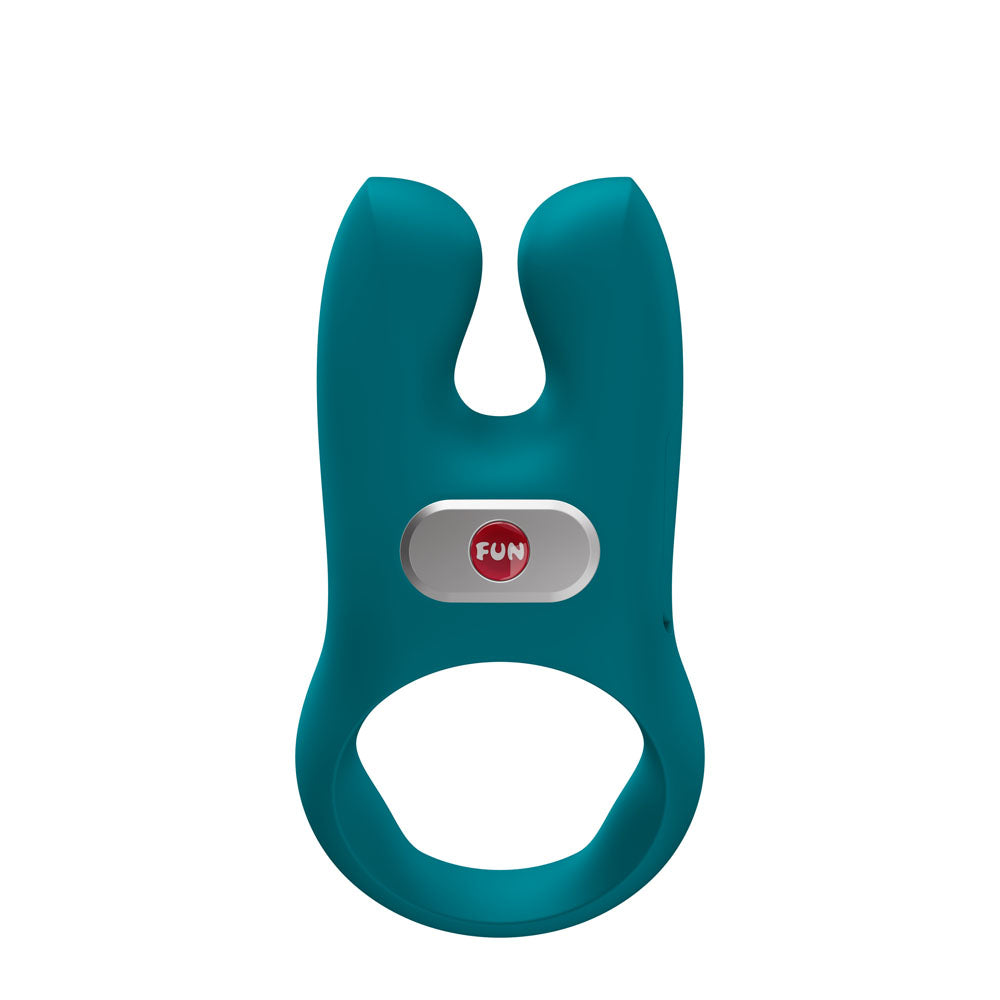 Fun Factory NOS Bottle  - Bottle  USB-C Rechargeable Vibrating Cock Ring - Just for you desires