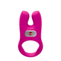 Fun Factory NOS Magenta - Magenta USB-C Rechargeable Vibrating Cock Ring - Just for you desires