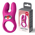 Fun Factory NOS PRO Magenta - Magenta USB-C Rechargeable Vibrating Cock Ring - Just for you desires