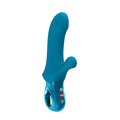Fun Factory BI STRONIC CURVE Aquamarine - Aquamarine USB-C Rechargeable Thrusting Vibrator - Just for you desires