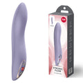 Fun Factory STRONIC FLOW Light Violet - Light Violet 21.6 cm USB Rechargeable Thrusting Vibrator - Just for you desires