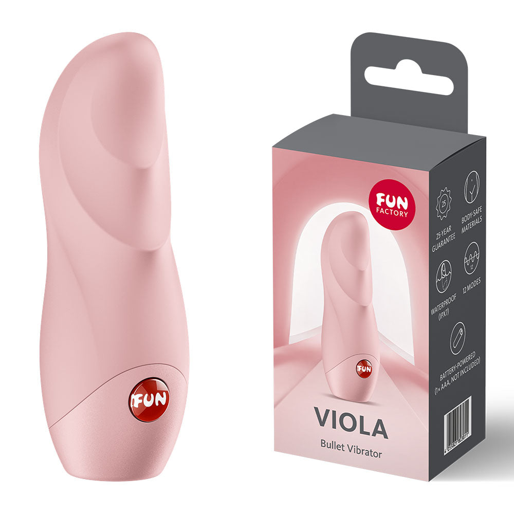 Fun Factory VIOLA Soft  - Soft  Vibrating Bullet - Just for you desires