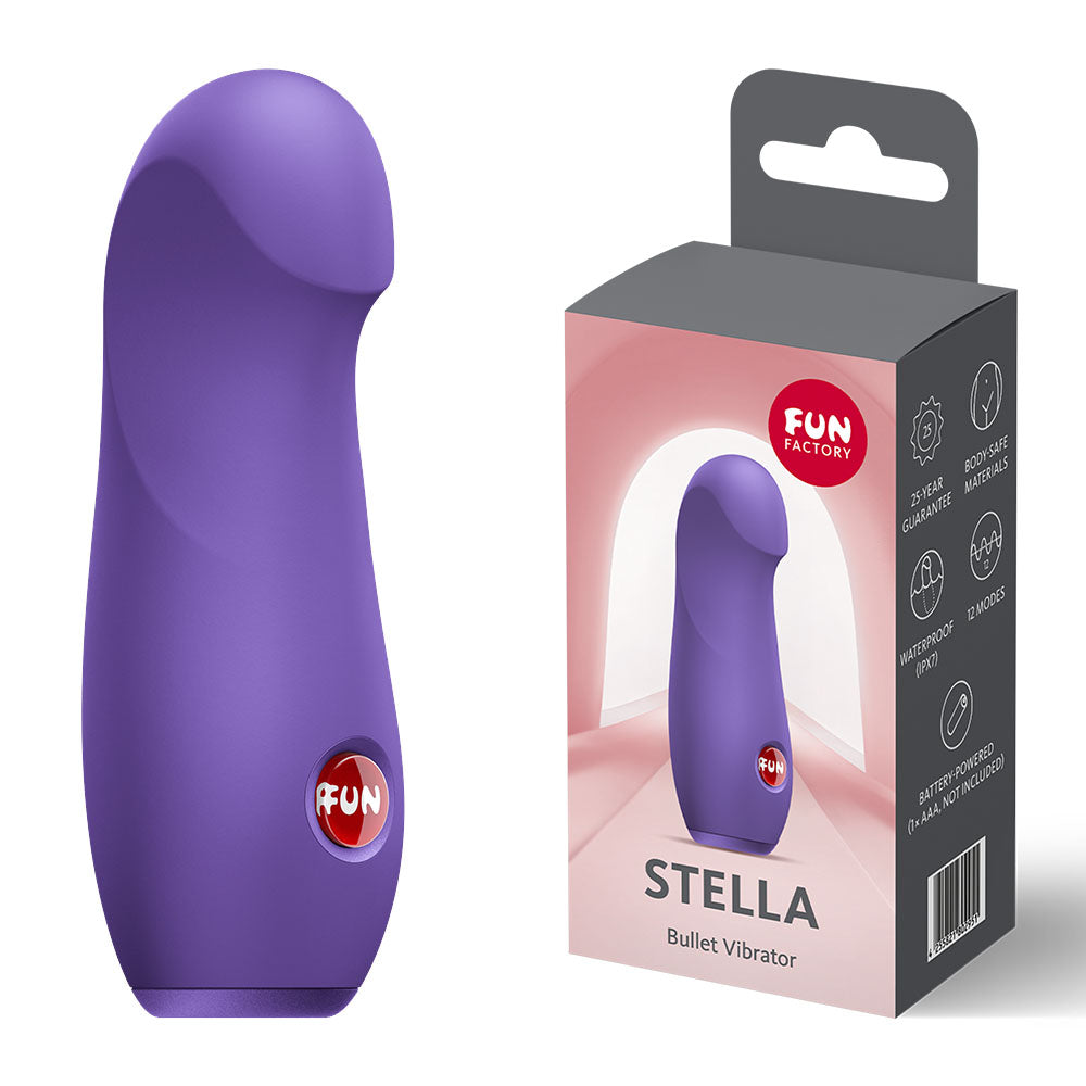 Fun Factory STELLA Blackcurrant -  Vibrating Bullet - Just for you desires