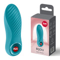 Fun Factory BIJOU Aquamarine - Aquamarine USB-C Rechargeable Stimulator - Just for you desires