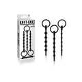 Knot Knot - Black Urethral Sounding Kit - 3 Piece Set - Just for you desires