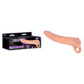 Extendor 9'' 2-in-1 Penis Extender & Masturbator - Flesh 22.9 cm Penis Extension Sleeve with Vagina Opening - Just for you desires